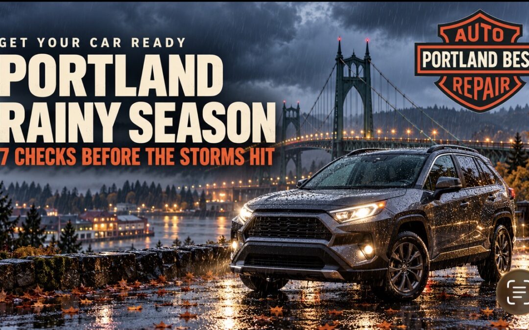 Getting Your Car Ready for Portland’s Rainy Season: 7 Checks Before the Storms Hit